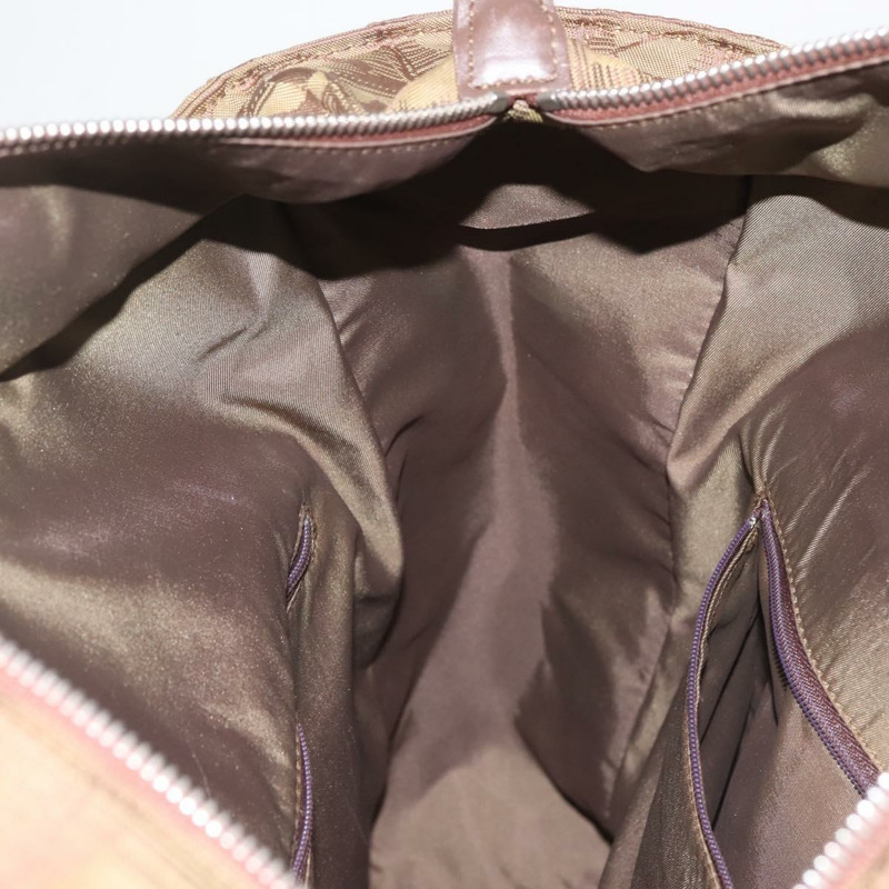 【日本直送】香奈兒新旅遊系列托特包 尼龍 卡其色 CC 標誌 Auth 143817-20