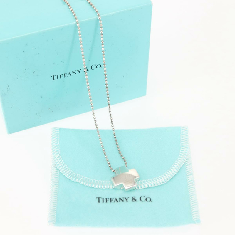 【日本直送】蒂芬妮 (TIFFANY&Co.) 羅馬十字項鍊 925銀 正品 143867-11