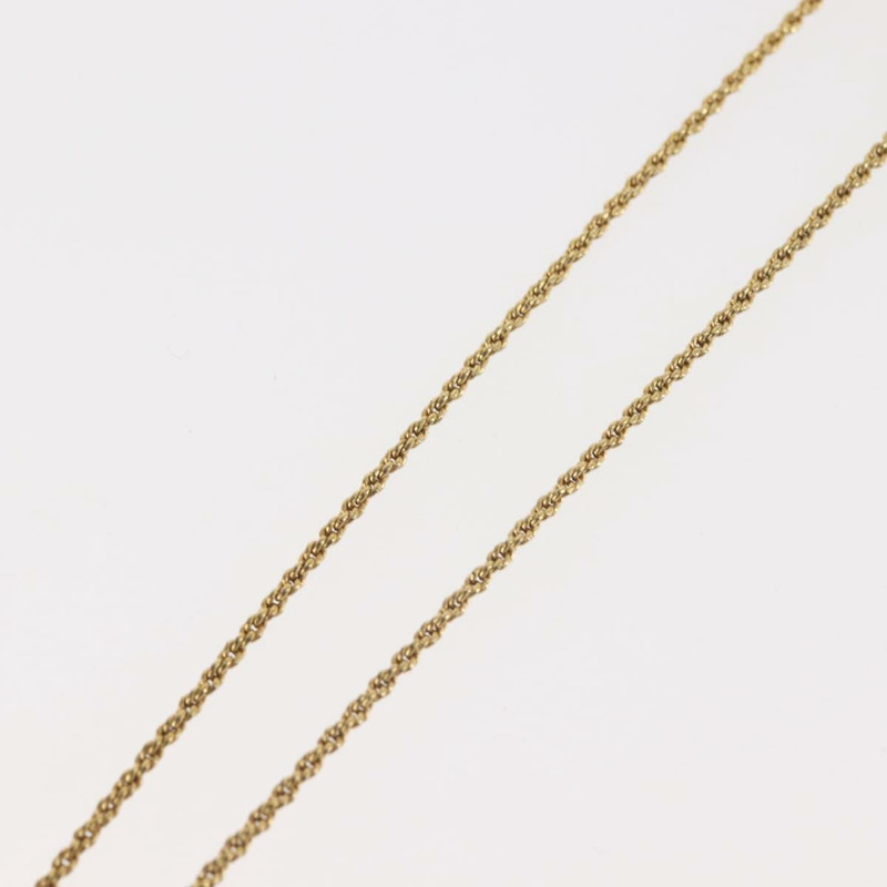 【日本直送】Christian Dior 項鍊 金屬 金 Auth 143879-10