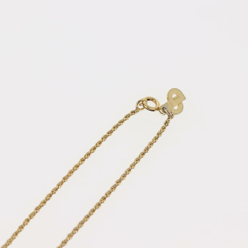 【日本直送】Christian Dior 項鍊 金屬 金 Auth 143879-11