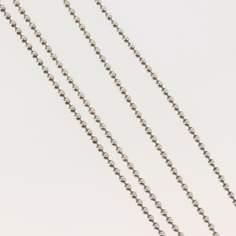 【日本直送】蒂芬妮 (TIFFANY&Co.) 橢圓形吊牌項鍊 925銀 Auth 143843-3