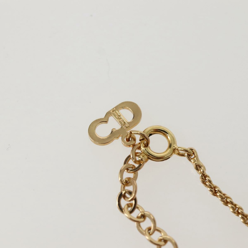 【日本直送】Christian Dior 項鍊 金屬 金 Auth 143874-13
