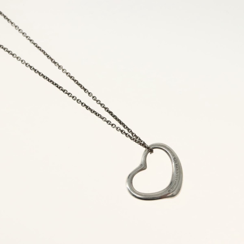 【日本直送】蒂芬妮 (TIFFANY&Co.) 鏤空心形項鍊 925銀 正品 143856-2