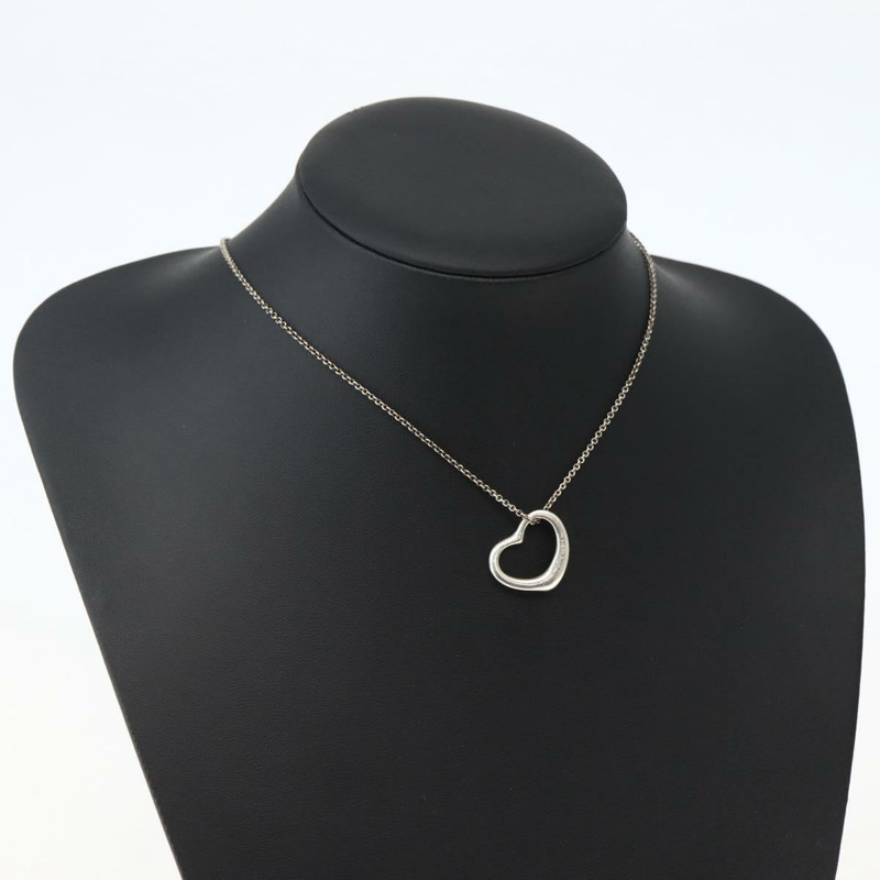 【日本直送】蒂芬妮 (TIFFANY&Co.) 鏤空心形項鍊 925銀 正品 143856-12