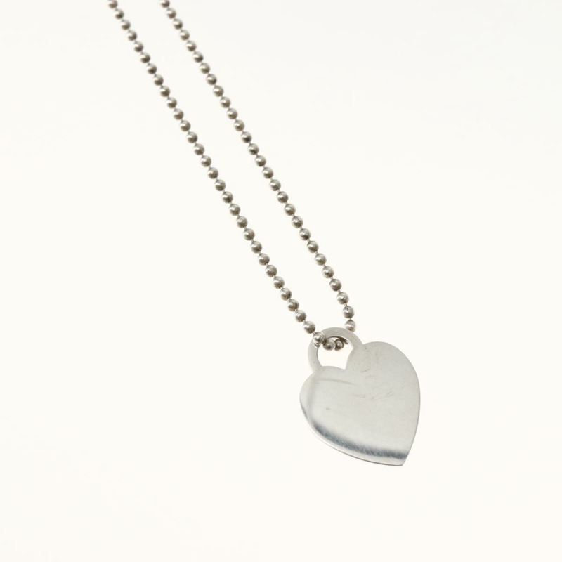 【日本直送】蒂芬妮 (TIFFANY&Co.) Return to Heart 項鍊 925 純銀 Auth 143844-2