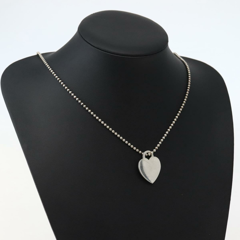 【日本直送】蒂芬妮 (TIFFANY&Co.) Return to Heart 項鍊 925 純銀 Auth 143844-12