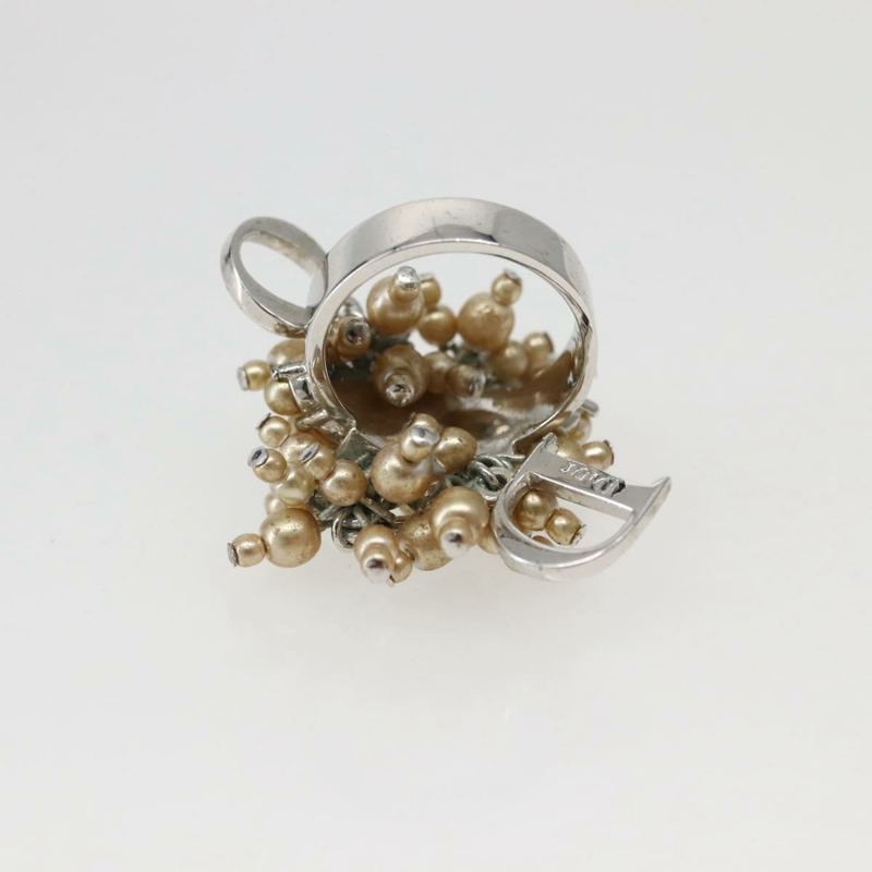 【日本直送】Christian Dior 戒指 金屬 銀色 #9（日式尺寸）正品 143885-5