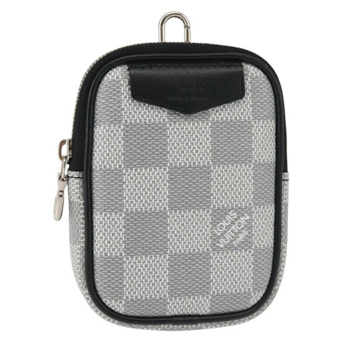路易威登 Damier Graffiti 3D 模組化手拿包 灰色 N60447 LV Auth 143172