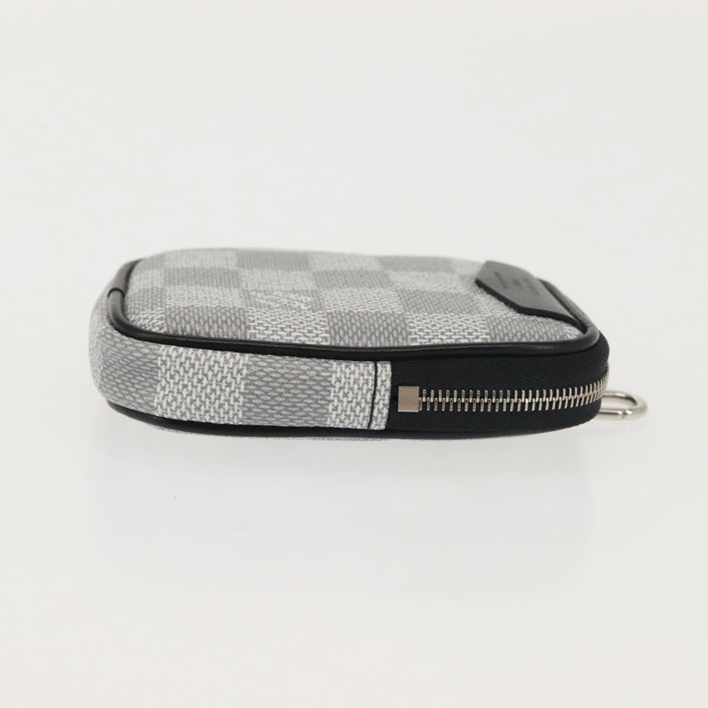 【日本直送】路易威登 Damier Graffiti 3D 模組化手拿包 灰色 N60447 LV Auth 143172-2