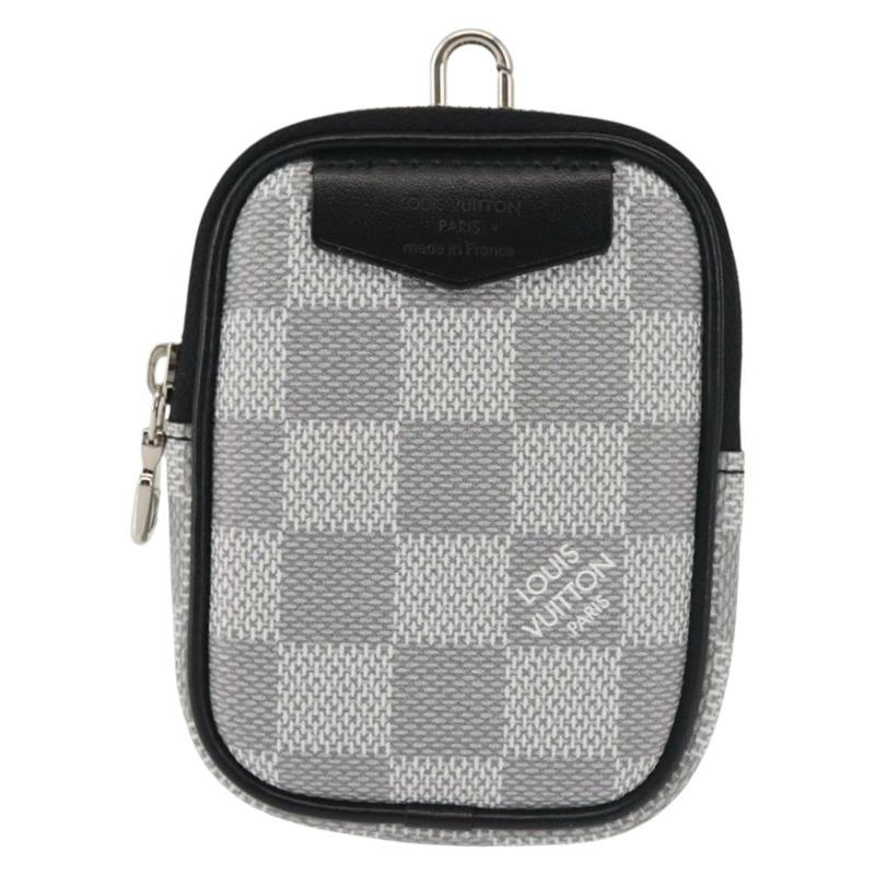 【日本直送】路易威登 Damier Graffiti 3D 模組化手拿包 灰色 N60447 LV Auth 143172-12