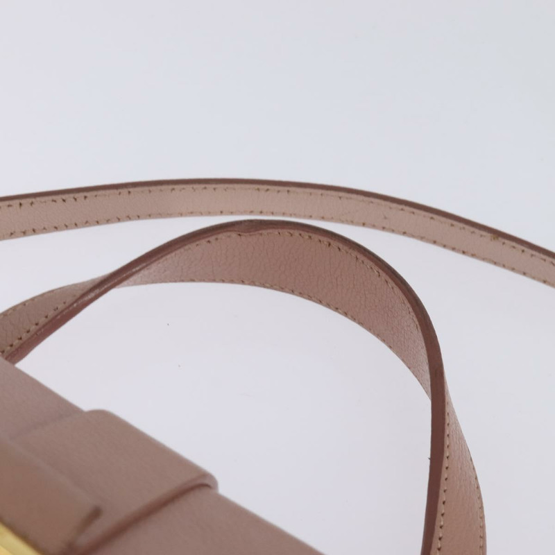 【日本直送】Miu Miu 手提包 皮革 兩用 粉金配色 正品 143829-13