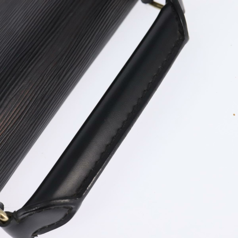 【日本直送】路易威登 Epi Serviette Ambassador 商務包 黑色 M54412 LV 正品 BA6117-6