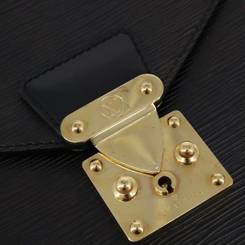【日本直送】路易威登 Epi Serviette Ambassador 商務包 黑色 M54412 LV 正品 BA6117-16