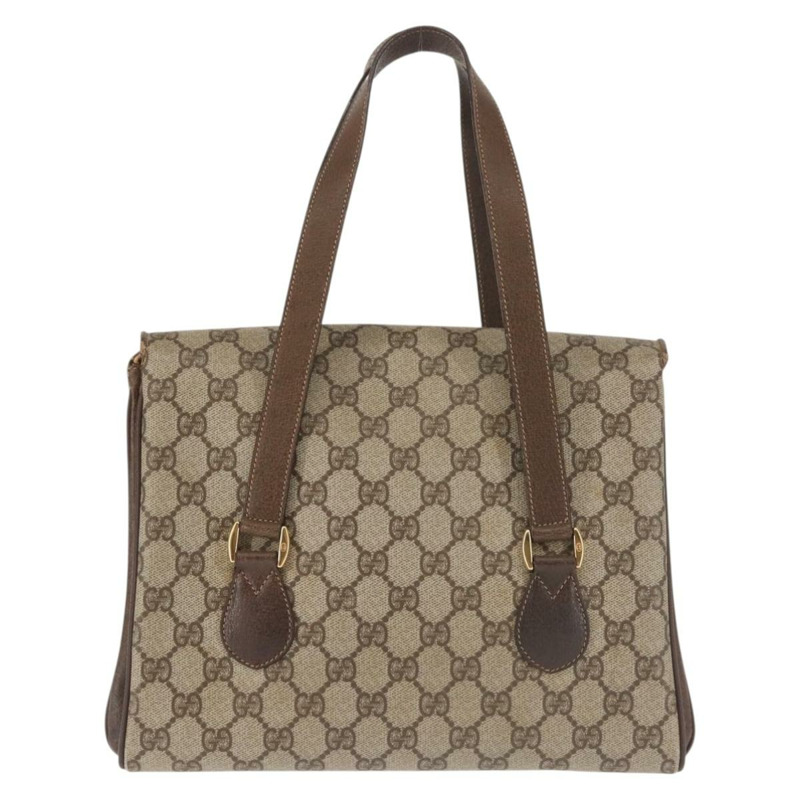 【日本直送】GUCCI GG Supreme 手提包 PVC 米色 金色 116 02 080 正品 BA6160-1