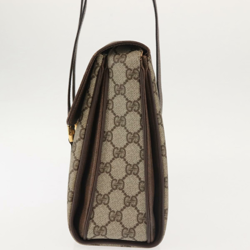 【日本直送】GUCCI GG Supreme 手提包 PVC 米色 金色 116 02 080 正品 BA6160-2