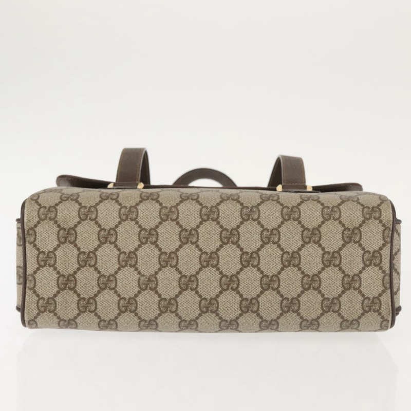 【日本直送】GUCCI GG Supreme 手提包 PVC 米色 金色 116 02 080 正品 BA6160-5