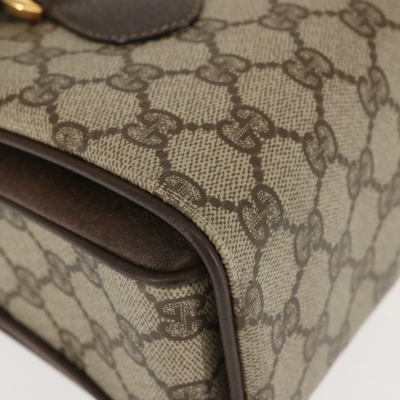 【日本直送】GUCCI GG Supreme 手提包 PVC 米色 金色 116 02 080 正品 BA6160-8