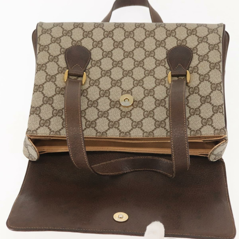 【日本直送】GUCCI GG Supreme 手提包 PVC 米色 金色 116 02 080 正品 BA6160-9