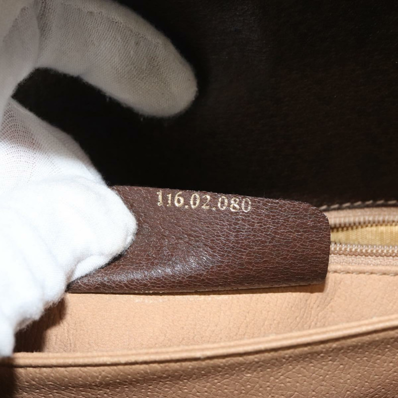 【日本直送】GUCCI GG Supreme 手提包 PVC 米色 金色 116 02 080 正品 BA6160-11