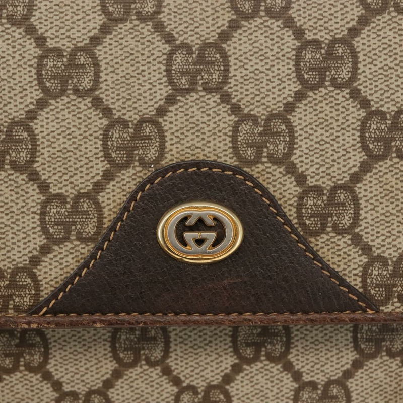 【日本直送】GUCCI GG Supreme 手提包 PVC 米色 金色 116 02 080 正品 BA6160-17