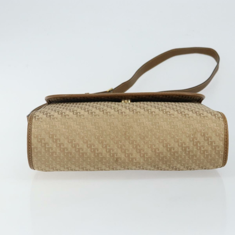 【日本直送】GUCCI帆布肩背包 米色 金色 001 113 0712 正品 BA6105-4