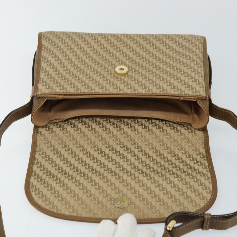 【日本直送】GUCCI帆布肩背包 米色 金色 001 113 0712 正品 BA6105-17