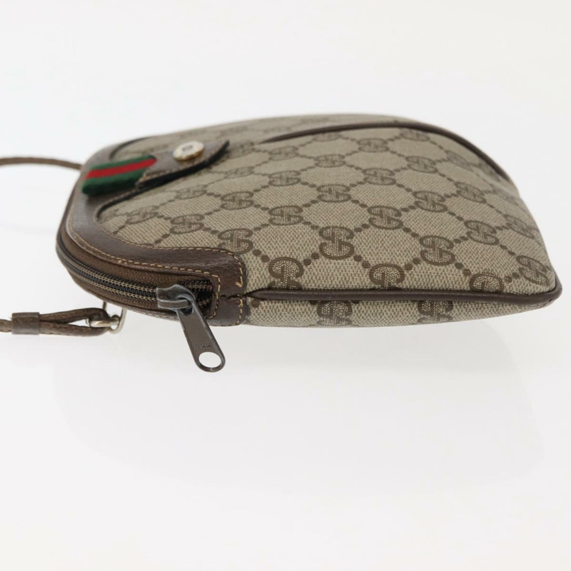 【日本直送】GUCCI GG Supreme Web Sherry Line 手提包 PVC 米色 金色 紅色 904 02 047 正品 BA6221-3