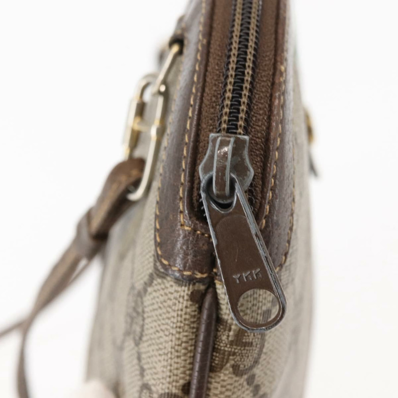 【日本直送】GUCCI GG Supreme Web Sherry Line 手提包 PVC 米色 金色 紅色 904 02 047 正品 BA6221-8