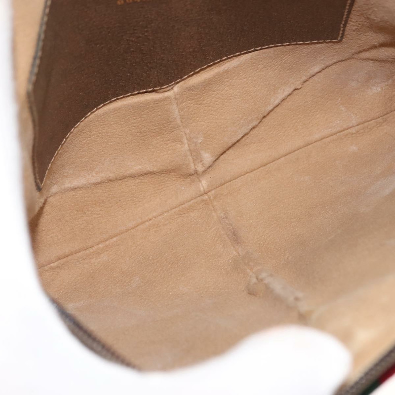 【日本直送】GUCCI GG Supreme Web Sherry Line 手提包 PVC 米色 金色 紅色 904 02 047 正品 BA6221-9