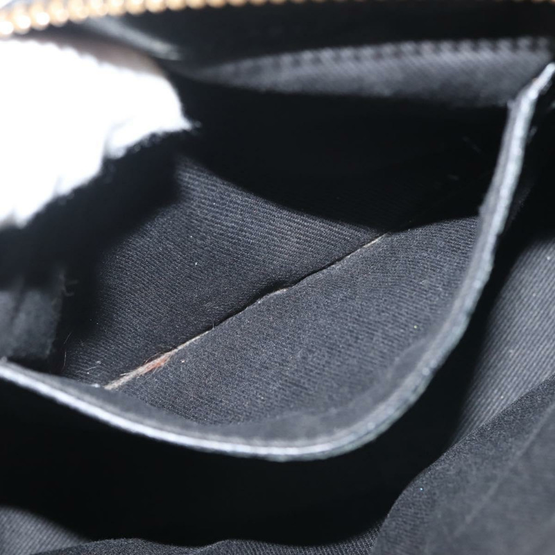 【日本直送】Chloe Etel 手提包 皮革 2way 黑色金色 正品 BA6272-22