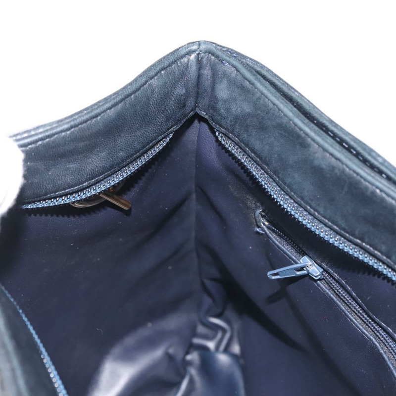 【日本直送】BALLY 鏈條單肩包 皮革 海軍藍 金色 正品 BA6225-19