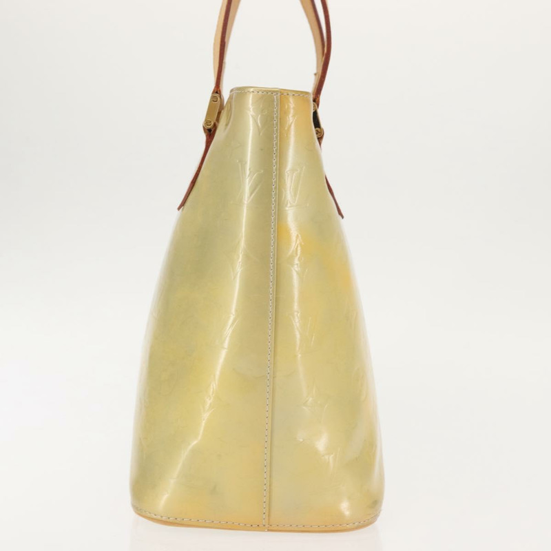 【日本直送】路易威登 Monogram Vernis Houston 手提包 灰色 M91053 LV 正品 BA6256-2