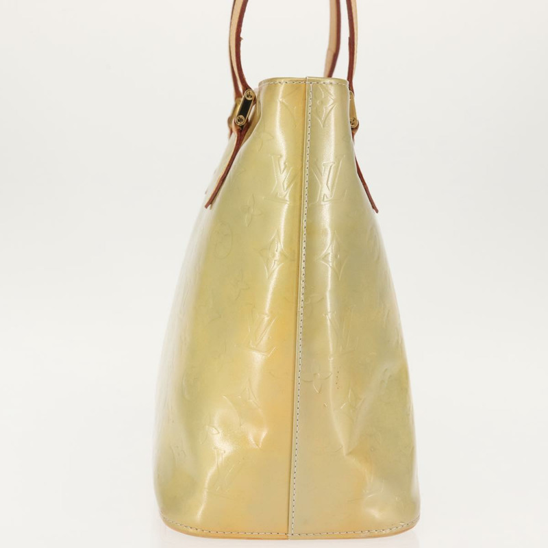 【日本直送】路易威登 Monogram Vernis Houston 手提包 灰色 M91053 LV 正品 BA6256-3