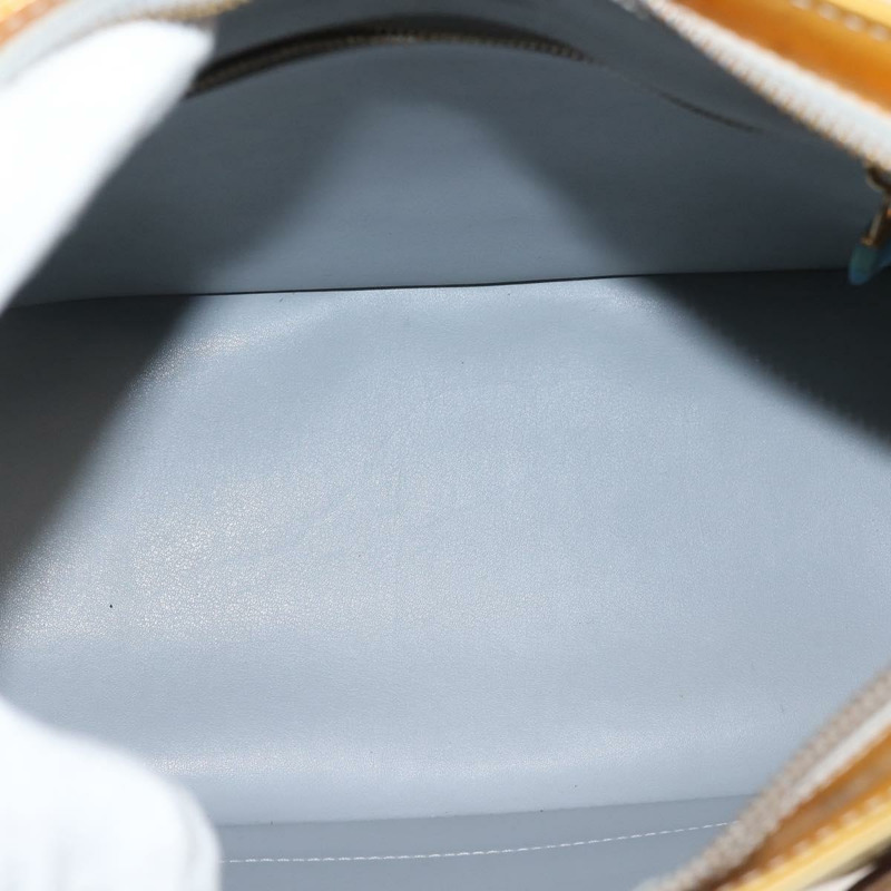 【日本直送】路易威登 Monogram Vernis Houston 手提包 灰色 M91053 LV 正品 BA6256-10