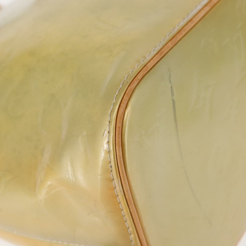 【日本直送】路易威登 Monogram Vernis Houston 手提包 灰色 M91053 LV 正品 BA6256-14