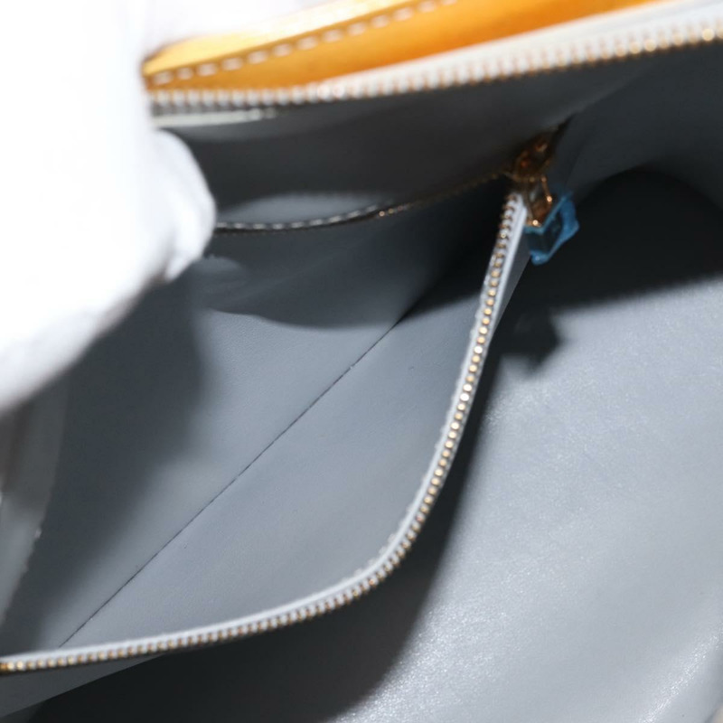 【日本直送】路易威登 Monogram Vernis Houston 手提包 灰色 M91053 LV 正品 BA6256-19