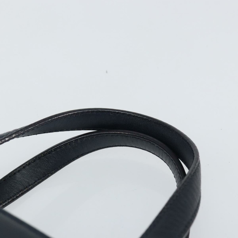 【日本直送】BURBERRY 手提包 皮革 海軍藍 銀色 正品 BA6227-7