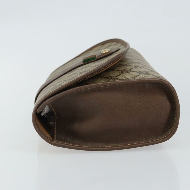 【日本直送】GUCCI GG Supreme Web Sherry Line 手提包 PVC 米色 金色 156 01 030 正品 143490-3