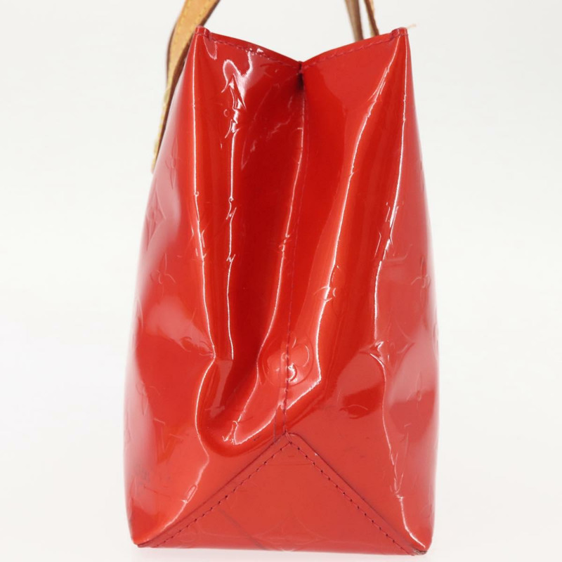 【日本直送】路易威登 Monogram Vernis Reade PM 手提包 紅色 M91088 LV 正品 143468-3