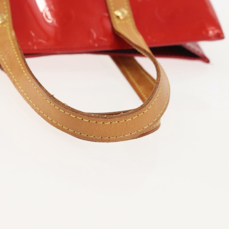 【日本直送】路易威登 Monogram Vernis Reade PM 手提包 紅色 M91088 LV 正品 143468-7