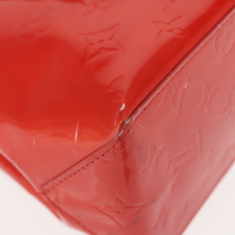 【日本直送】路易威登 Monogram Vernis Reade PM 手提包 紅色 M91088 LV 正品 143468-14