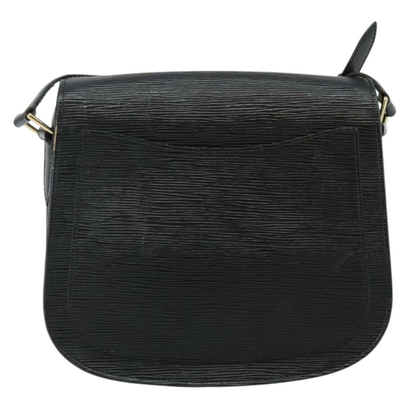 【日本直送】路易威登 Epi Saint Cloud GM 肩背包 黑色 M52192 LV Auth BA6121-1