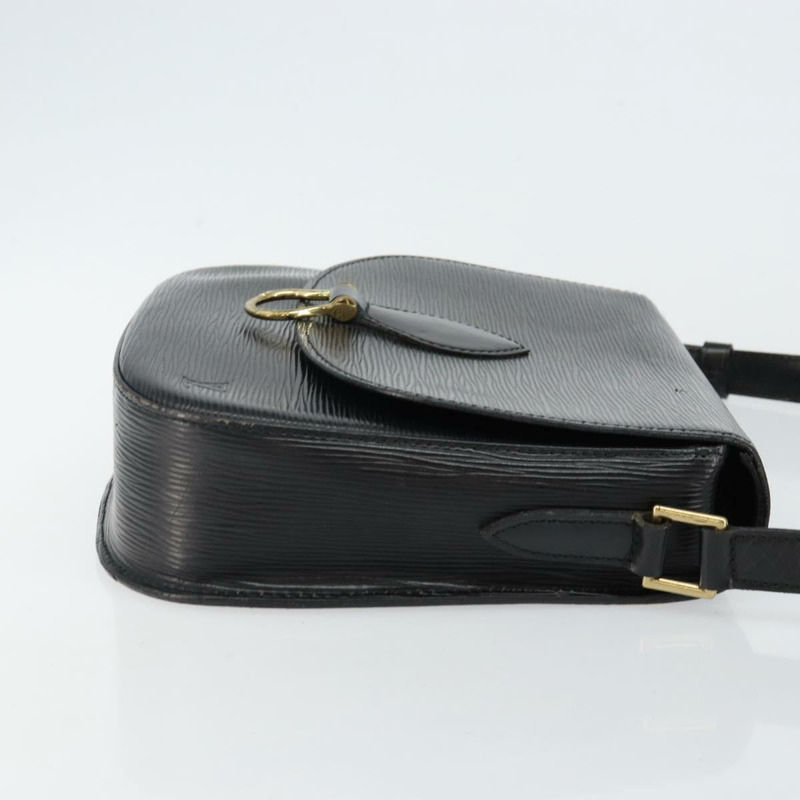 【日本直送】路易威登 Epi Saint Cloud GM 肩背包 黑色 M52192 LV Auth BA6121-2