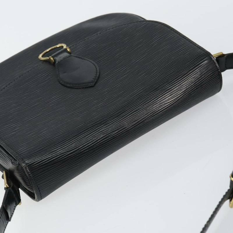 【日本直送】路易威登 Epi Saint Cloud GM 肩背包 黑色 M52192 LV Auth BA6121-5