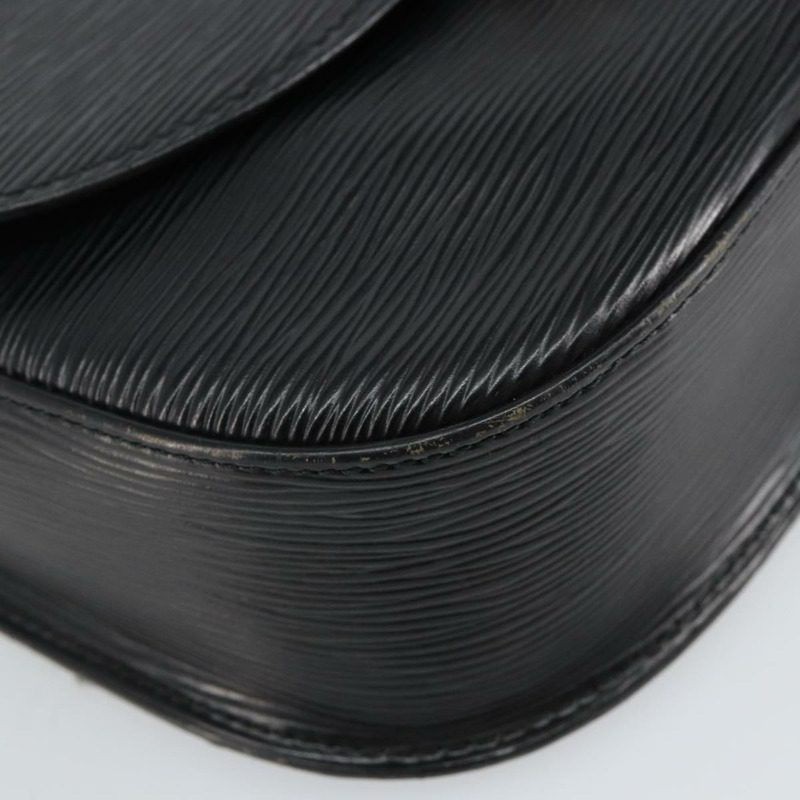 【日本直送】路易威登 Epi Saint Cloud GM 肩背包 黑色 M52192 LV Auth BA6121-14