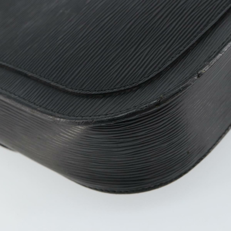 【日本直送】路易威登 Epi Saint Cloud GM 肩背包 黑色 M52192 LV Auth BA6121-16