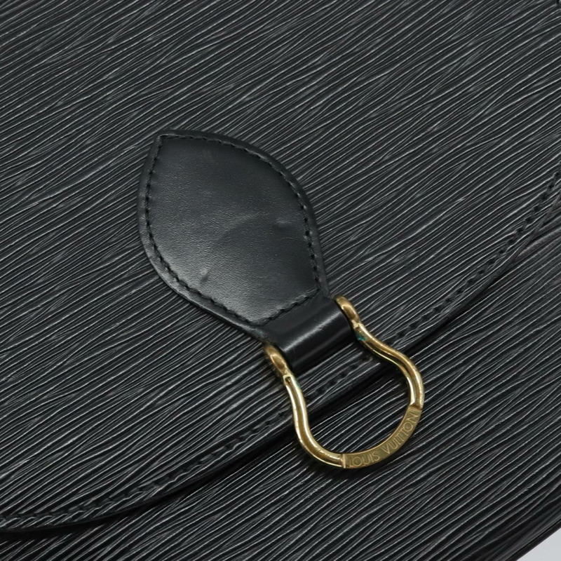 【日本直送】路易威登 Epi Saint Cloud GM 肩背包 黑色 M52192 LV Auth BA6121-17