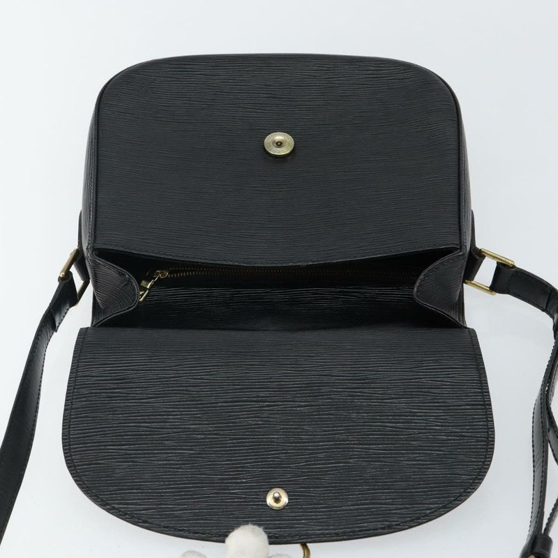 【日本直送】路易威登 Epi Saint Cloud GM 肩背包 黑色 M52192 LV Auth BA6121-18