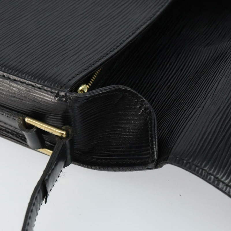 【日本直送】路易威登 Epi Saint Cloud GM 肩背包 黑色 M52192 LV Auth BA6121-19