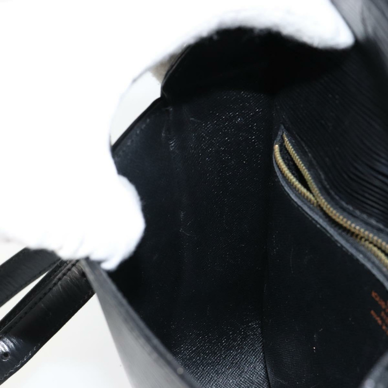 【日本直送】路易威登 Epi Saint Cloud GM 肩背包 黑色 M52192 LV Auth BA6121-22